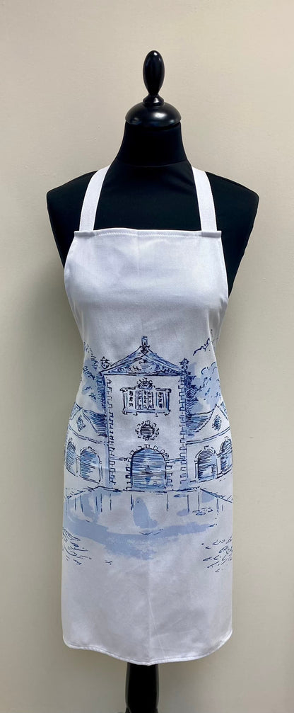 Pin Mill 100% cotton apron made for us by Ulster Weavers